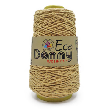 EcoDonny puro algodón ecológico reciclado rosca 200g Nocciola