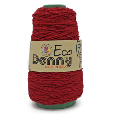 EcoDonny puro cotone ecologico riciclato rocca 200g Rosso