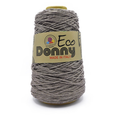 EcoDonny puro algodón ecológico reciclado rosca 200g Tortora