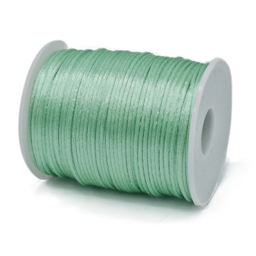 Coda di topo lucida in bobina per lavori handmade  100mt Acqua