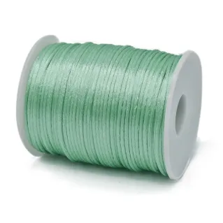 Queue de rat brillante en bobine pour travaux handmade 100mt Acqua