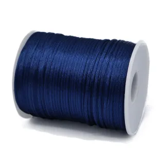 Cola de ratón brillante en bobina para labores handmade 100mt Azul