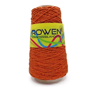 Rowen cordón brillante para bolsos y joyas en cono 200g Arancio