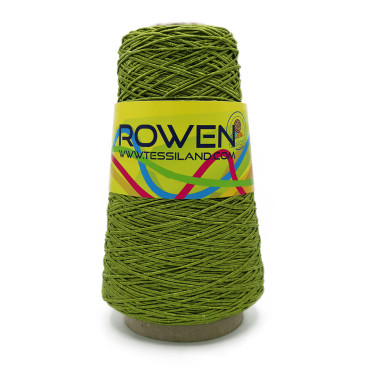 Rowen cordino lucido per borse e gioielli in rocca 200g Militare