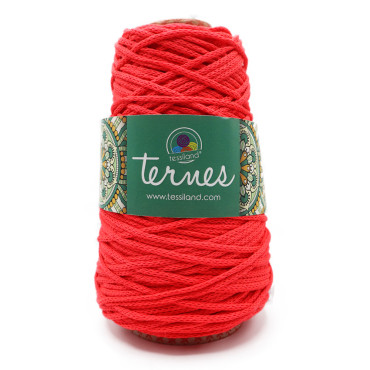 Ternes cordino opaco in misto cotone 200g Corallo