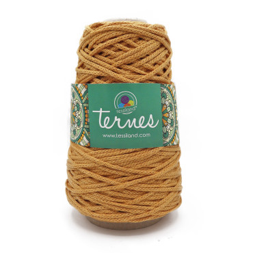 Ternes cordino opaco in misto cotone 200g Deserto