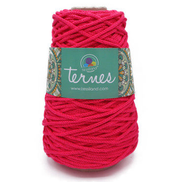 Ternes cordino opaco in misto cotone 200g Fucsia