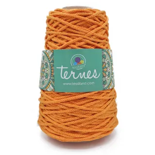 Ternes matte cotton blend cord 200g Mandarino