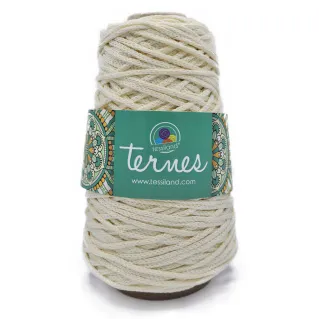 Ternes matte cotton blend cord 200g Panna