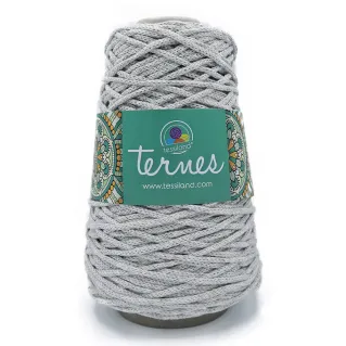 Ternes matte cotton blend cord 200g Perla