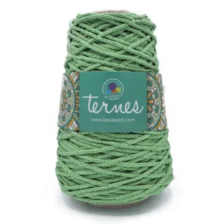 Ternes matte cotton blend cord 200g Salvia