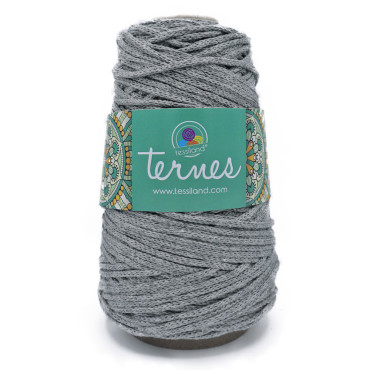Ternes cordino opaco in misto cotone 200g Smog