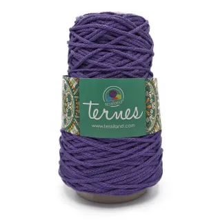Ternes cordon mat en mélange de coton 200g Viola