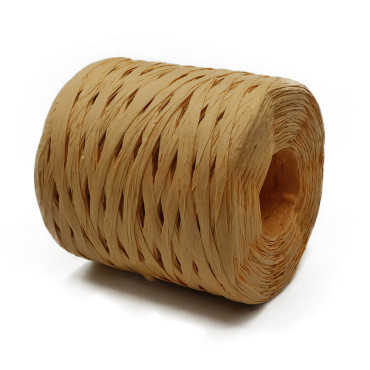 Rafia naturale per borse e bomboniere a uncinetto 200g Corda