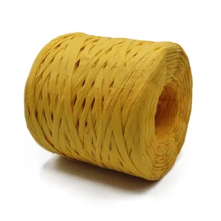 Natural Raffia for Crochet Bags and Favors 200g Yellow