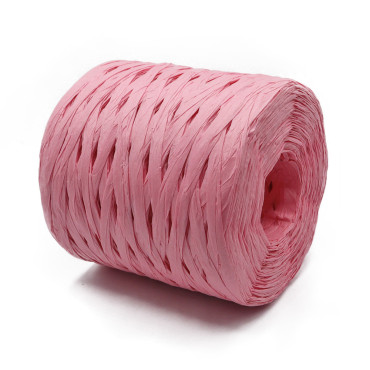 Rafia naturale per borse e bomboniere a uncinetto 200g Rosa