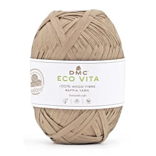 Rafia ECO VITA in fibra di legno per borse e accessori 50g Beige