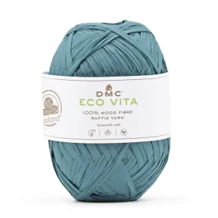 Rafia ECO VITA in fibra di legno per borse e accessori 50g Ottanio