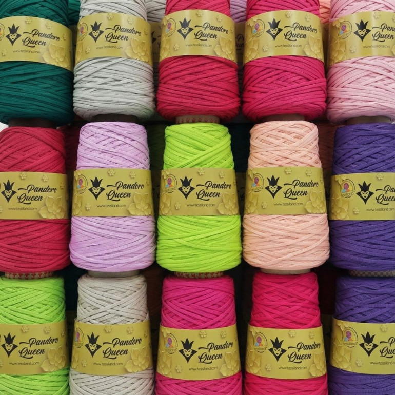 Pandoro Queen fettuccia tubolare lucida effetto seta 200g