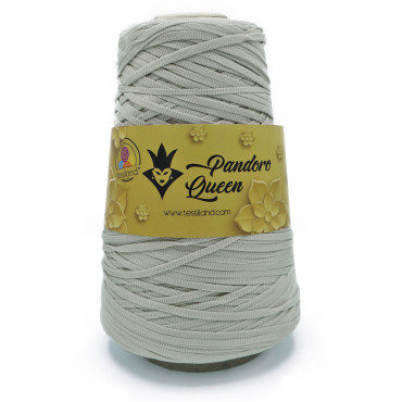 Pandoro Queen fettuccia tubolare lucida effetto seta 200g Argento