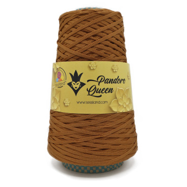 Pandoro Queen fettuccia tubolare lucida effetto seta 200g Caramello