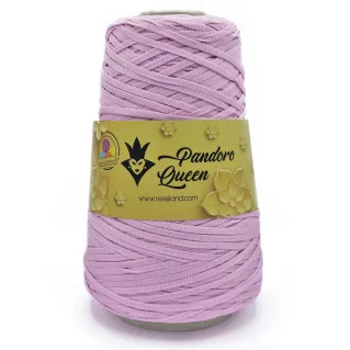 Pandoro Queen Ruban tubulaire brillant effet soie 200g Glicine