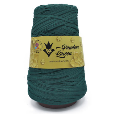 Pandoro Queen fettuccia tubolare lucida effetto seta 200g Petrolio