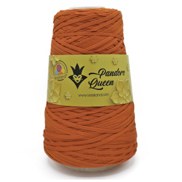 Pandoro Queen fettuccia tubolare lucida effetto seta 200g Rame