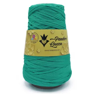 Pandoro Queen Trapillo tubular brillante efecto seda 200g Tiffany