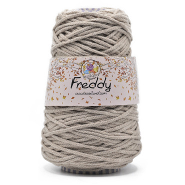 Freddy cordino lanato circolare per borse e macramè 200g Beige