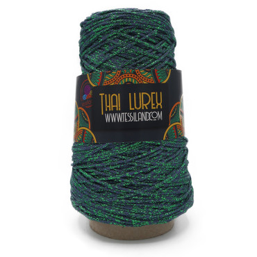 Thai Lurex Originale cordino con lurex per borse 200g Camaleonte lux