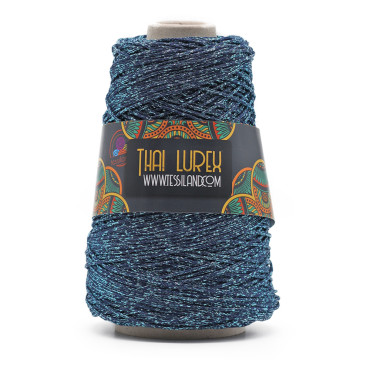 Thai Lurex Originale cordino con lurex per borse 200g Sky lux
