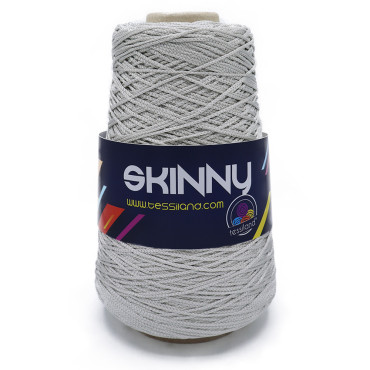 Thai Skinny cordino sottile per borse e accessori 200g Argento