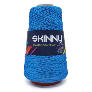 Thai Skinny cordon fin pour sacs et accessoires 200g Azzurro