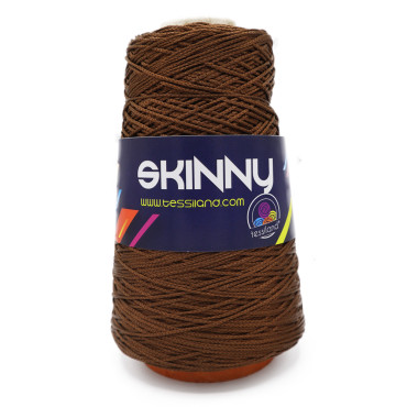 Thai Skinny cordino sottile per borse e accessori 200g Caffè