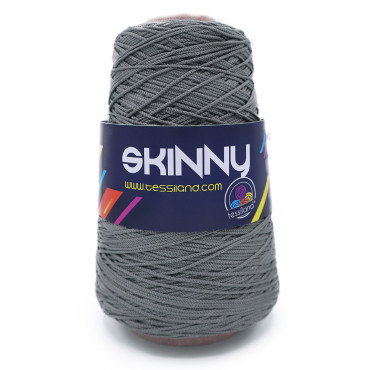 Thai Skinny cordino sottile per borse e accessori 200g Grigio