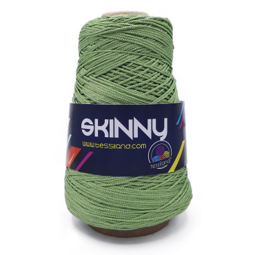Thai Skinny cordino sottile per borse e accessori 200g Salvia