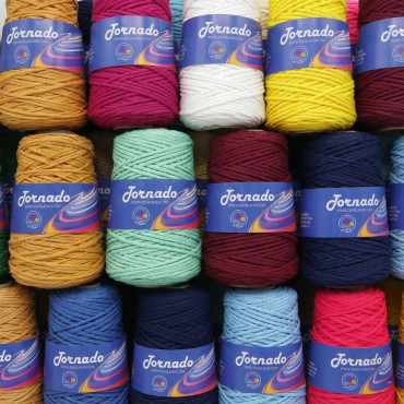 Tornado tricottino circolare opaco in misto cotone 200g