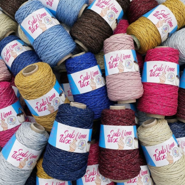 Thai Sublime Lux cordino premium lurex per borse 200g