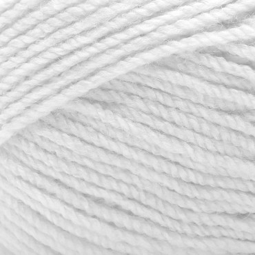 Bravissimo acrilico top quality gomitolone 500g Bianco