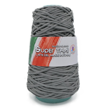 SuperThai cordino spesso italiano per borse 200g Grigio