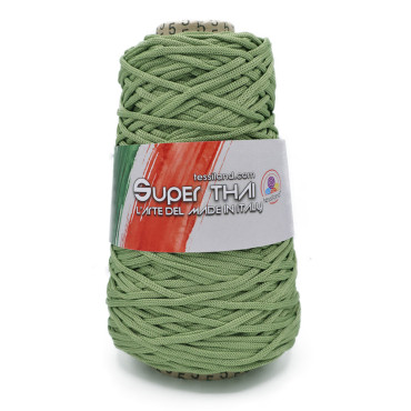 SuperThai cordino spesso italiano per borse 200g Salvia
