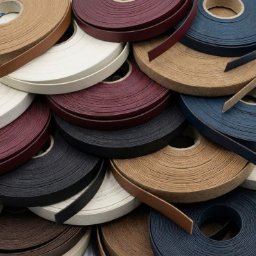 Fettuccia ecopelle per borse e zaini a intreccio 50m