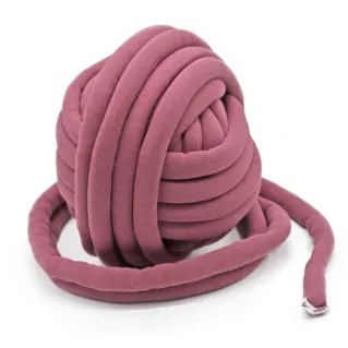 Chubby hilo para arm knitting acolchado en algodón 750g Malva