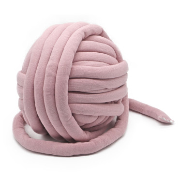 Chubby filo per arm knitting imbottito in cotone 750g Rosa
