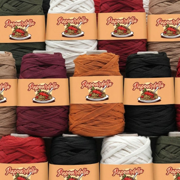 Pappardella fettuccia morbida per borse e accessori 200g