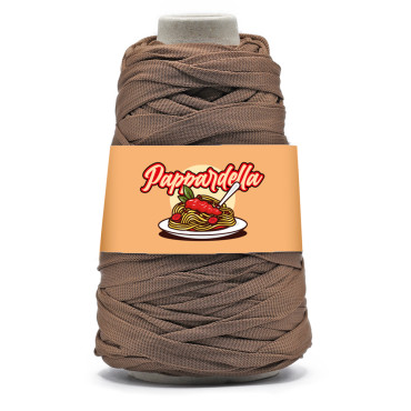 Pappardella fettuccia morbida per borse e accessori 200g Cuoio