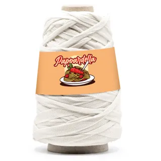 Pappardella Ribbon Soft for Bags and Accessories 200g Panna