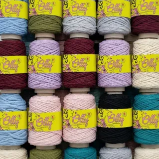 Olly cordino spesso in misto cotone circolare opaco 200g