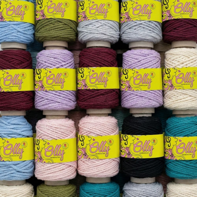 Olly cordino spesso in misto cotone circolare opaco 200g